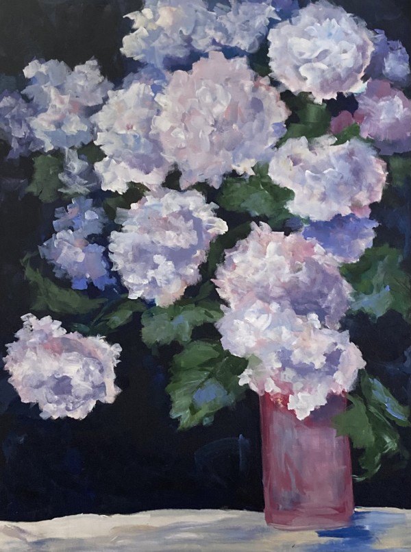 Flower Market Hydrangeas by Amy B. Carroll