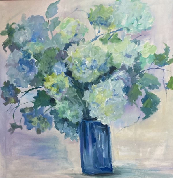 Limelight Hydrangeas by Amy B. Carroll