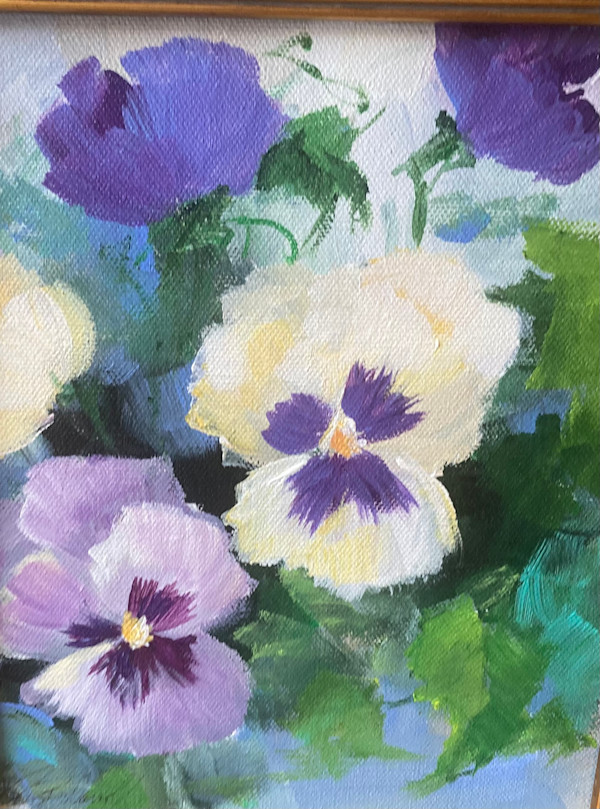 Pansies by Amy B. Carroll