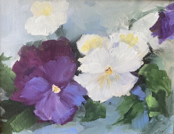 Pansies by Amy B. Carroll