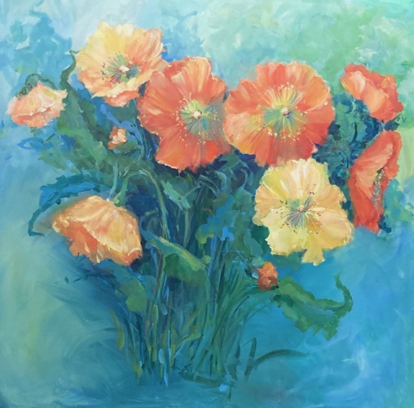 Sunset Poppies by Amy B. Carroll