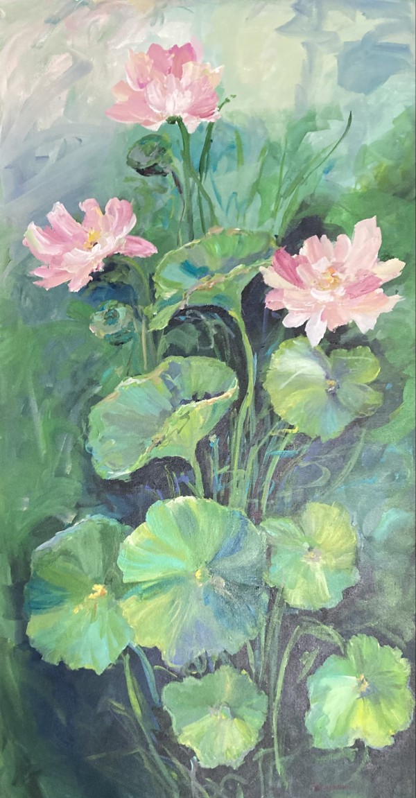 Lily Pond by Amy B. Carroll