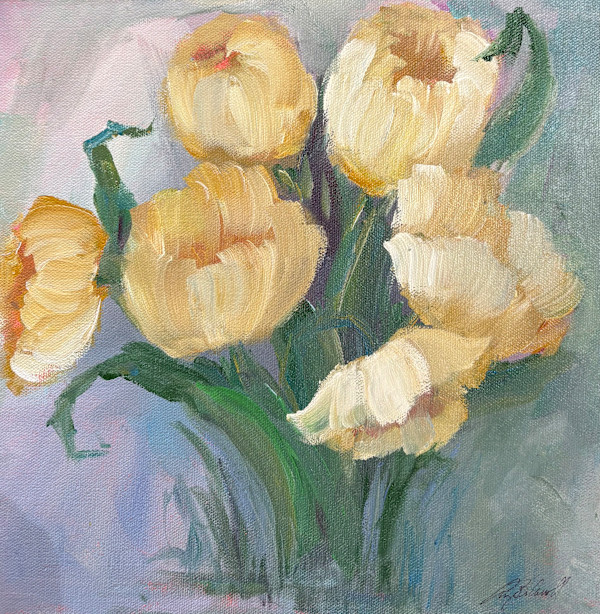 Golden Blooms by Amy B. Carroll