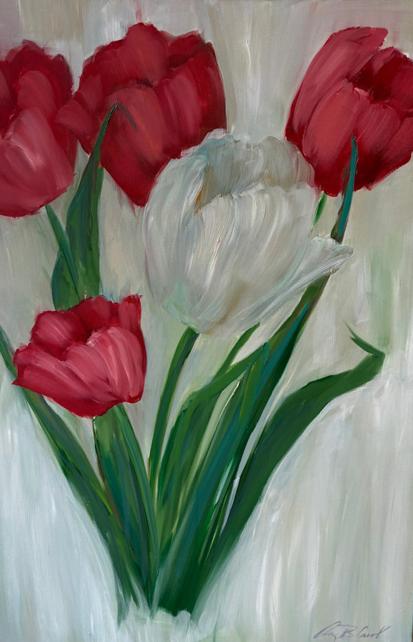 White with Red by Amy B. Carroll