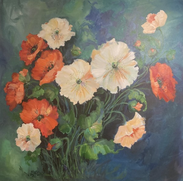 Dancing Poppies by Amy B. Carroll