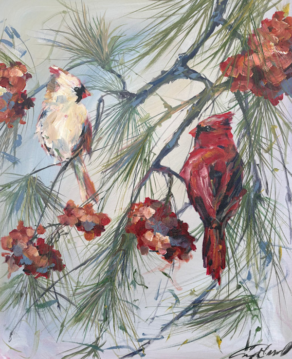 Conversation in the Pines by Amy B. Carroll