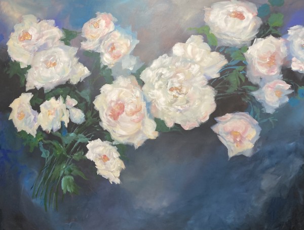 Peonies at Midnight by Amy B. Carroll