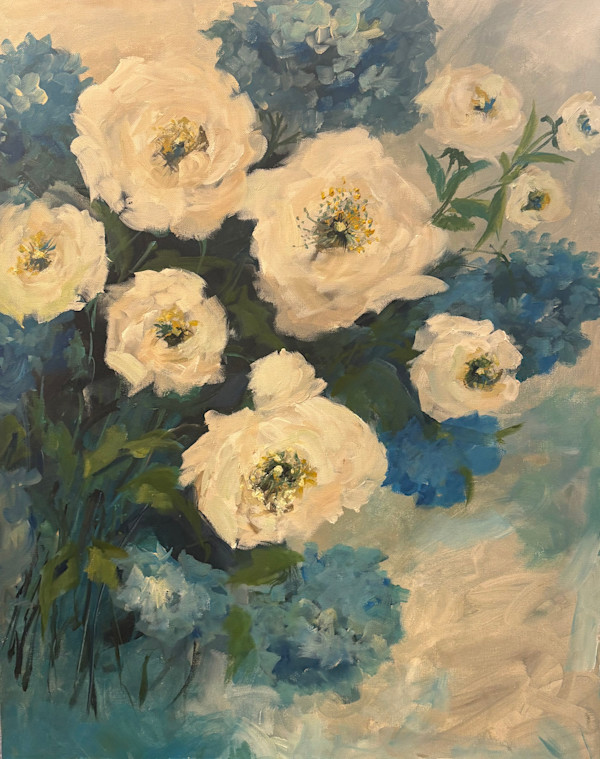 Forever Blue and White by Amy B. Carroll