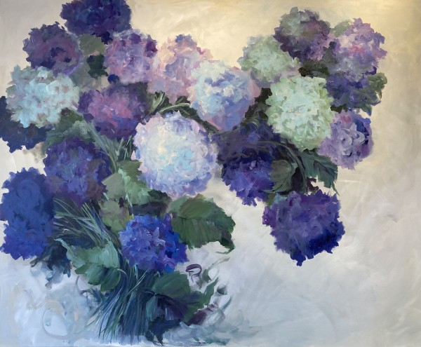 Hydrangea Beauties by Amy B. Carroll
