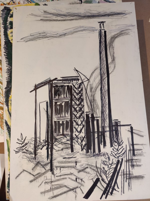 Mill Stack by Esther Webster