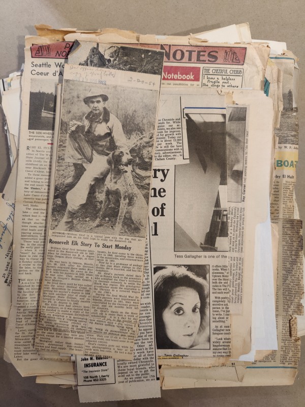 Newspaper Clippings & Various Magazine Articles by Esther Webster