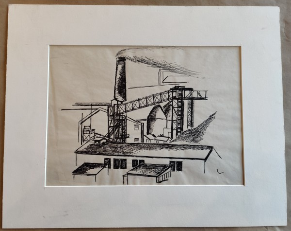 Untitled or Unknown Title, Described as Mill. Second piece described as Country Scene by Esther Webster