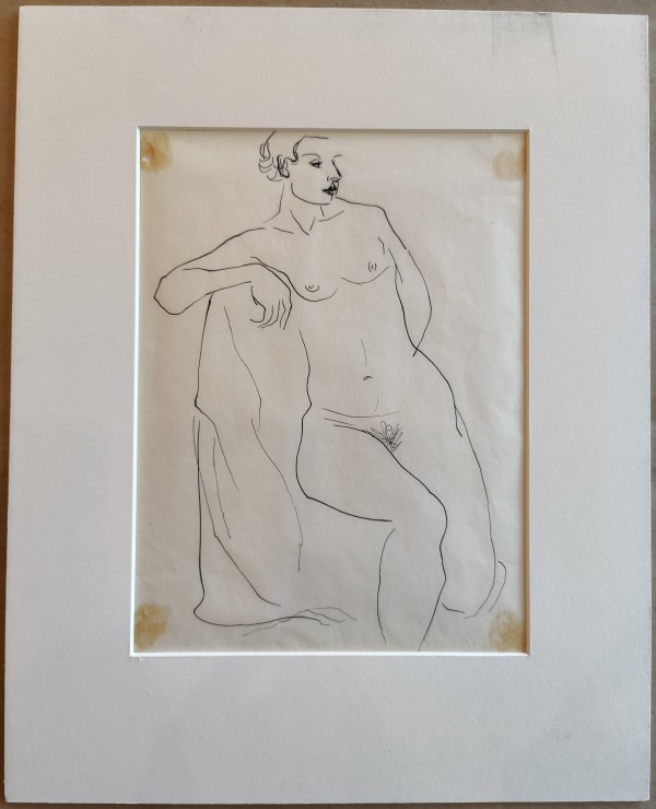 Untitled or Unknown Title, described as sketch of woman by Esther Webster