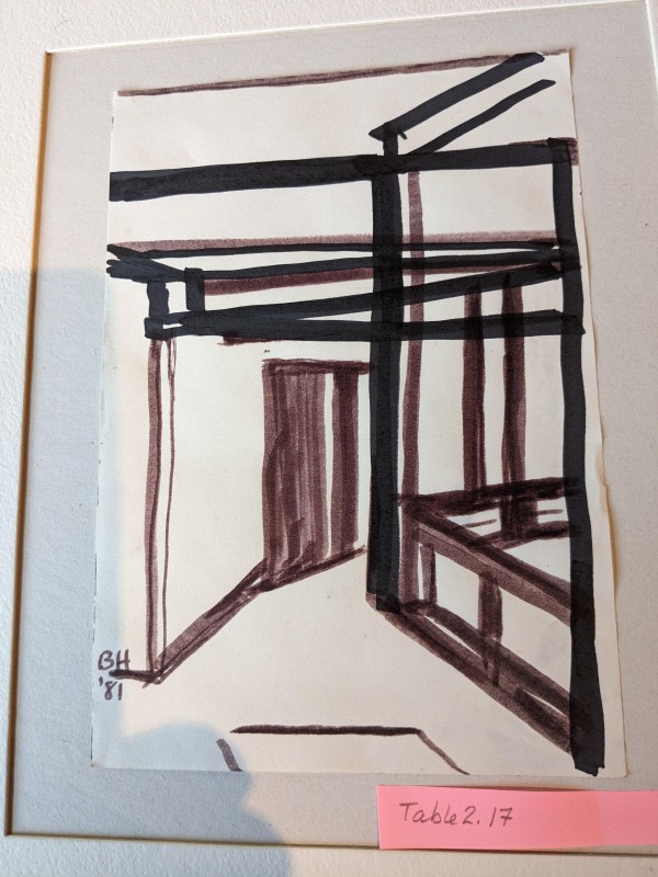 Architectural drawing by BH