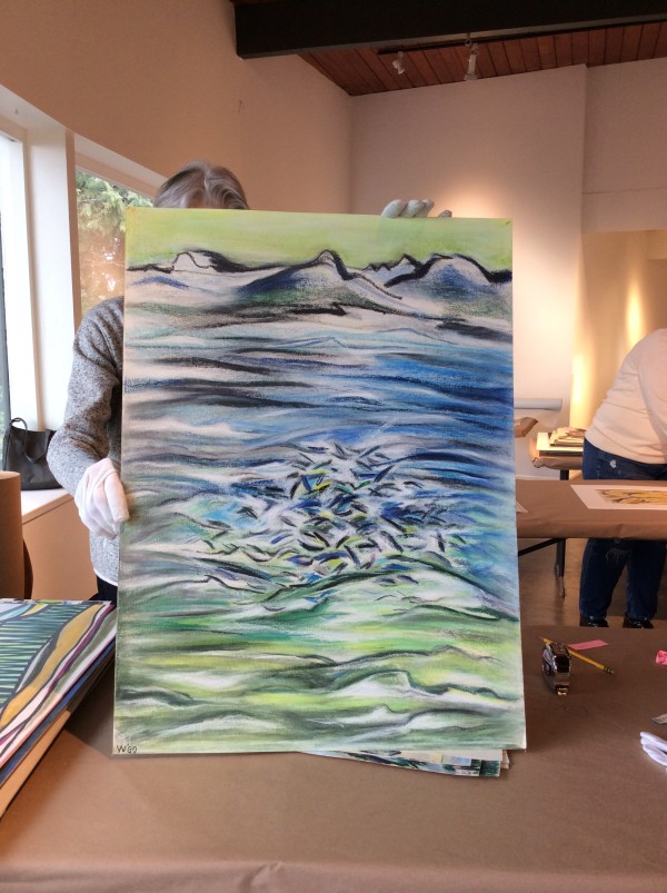 Fish in Strat #37 by Esther Webster