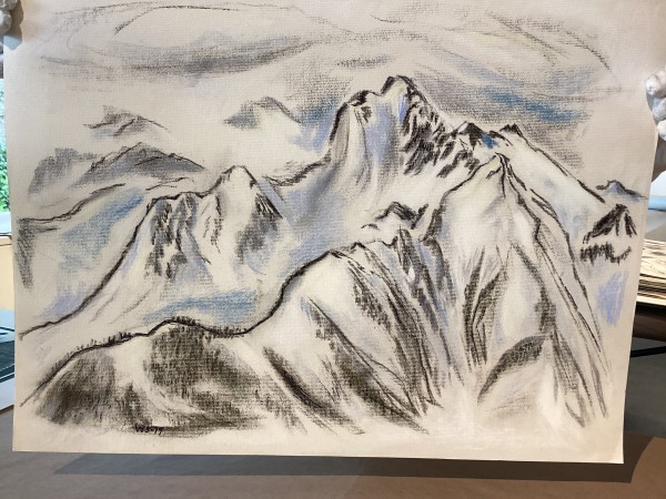 Backside of Steeple Rock by Esther Webster