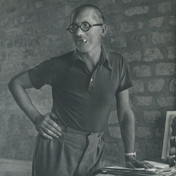 Portrait of Le Corbusier 1937 by Rogi Andre