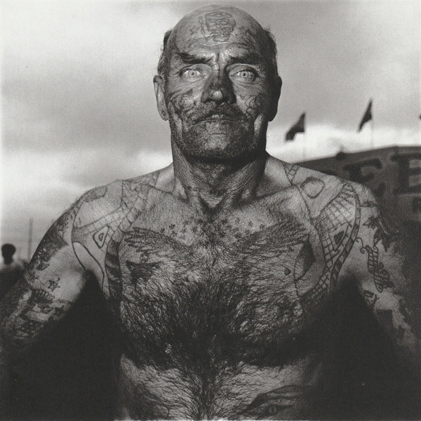 Tattooed Man 1970 by Diane Arbus