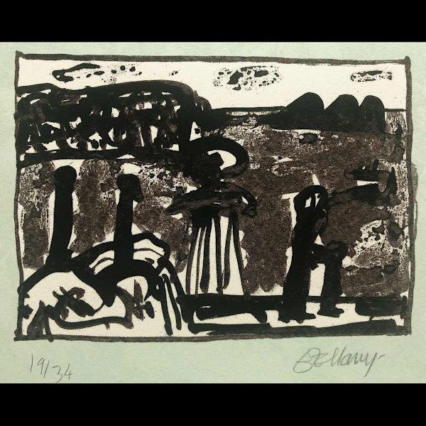 Dark Landscape by John Bellany