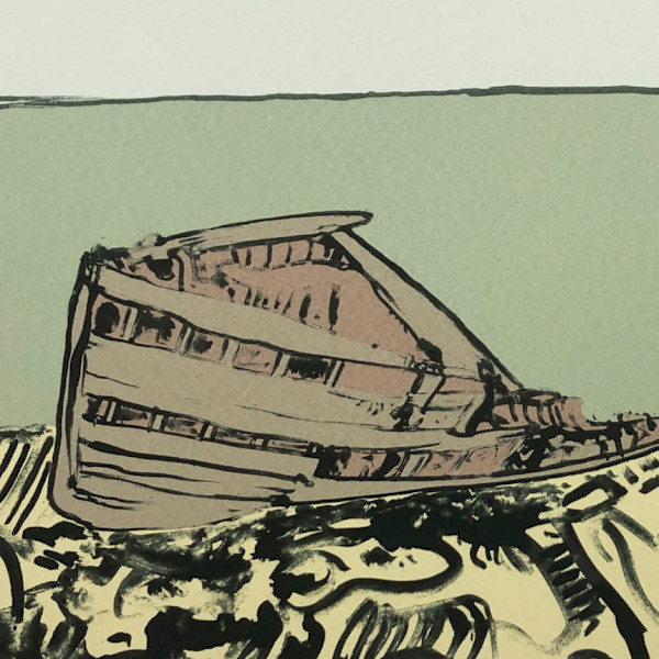Helmsdale Wreck by John Bellany