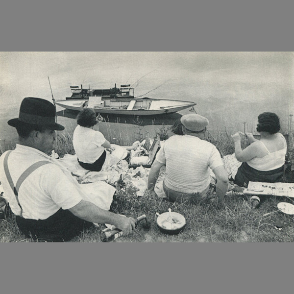 Banks of the Marne 1935 by Henri Cartier-Bresson