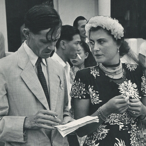 Happy Valley Punters 1949 by Henri Cartier-Bresson