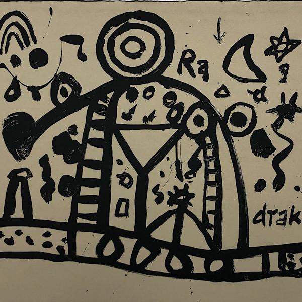 Ra Drak by Alan Davie, Image 5.
