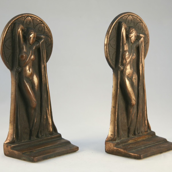 Halo Bookends by Jeanne Louise Drucklieb