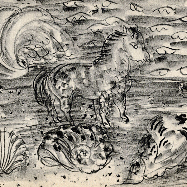Little Sea Horse 1927 by Raoul Dufy