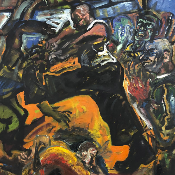 Rammy at the Cally by Peter Howson