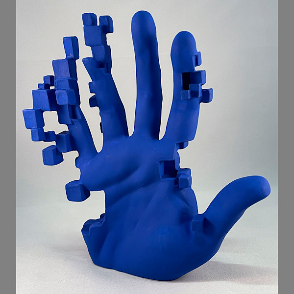 Picasso's Hand, Avignon 1907 by KASM