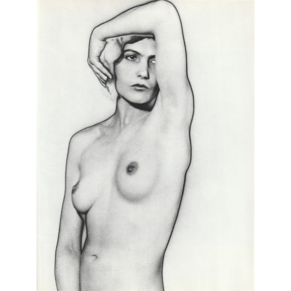 Solarized Nude 1930 by Man Ray