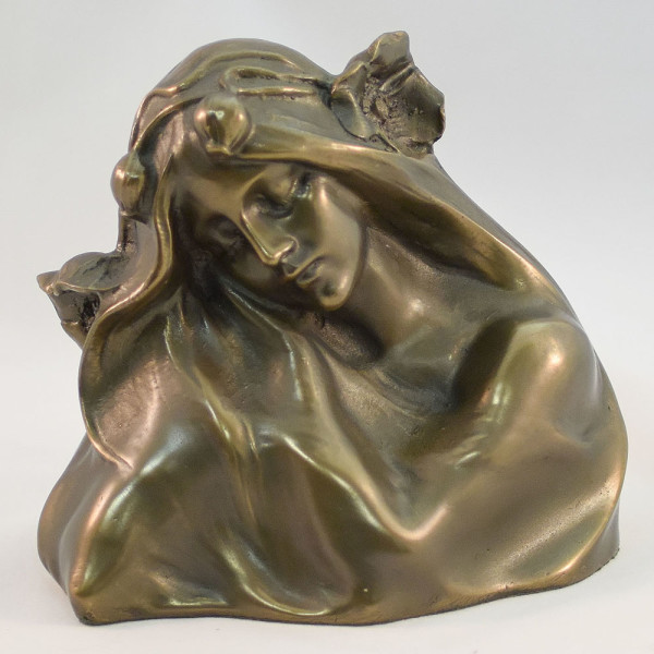 Art Nouveau Bust by Hans Muller