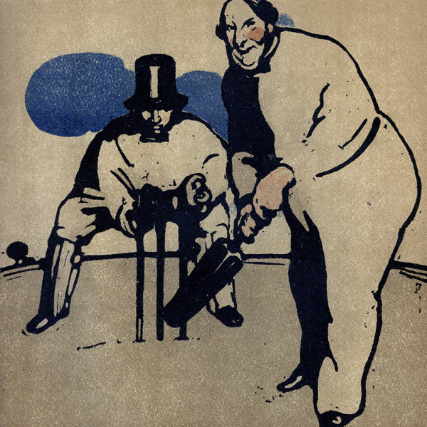 Cricket 1897 by William Nicholson
