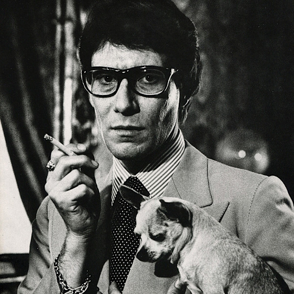 Yves Saint Laurent, Paris 1978 by June Newton