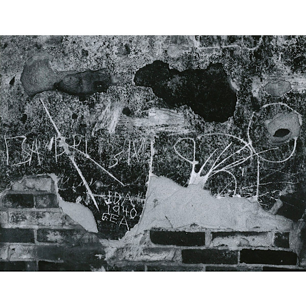 Wall Scrawls, Hornitos 1940 by Edward Weston