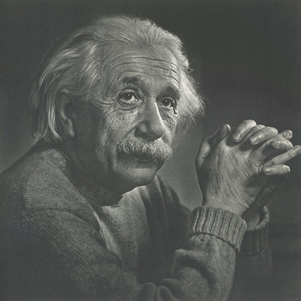 Albert Einstein 1948 by Karsh