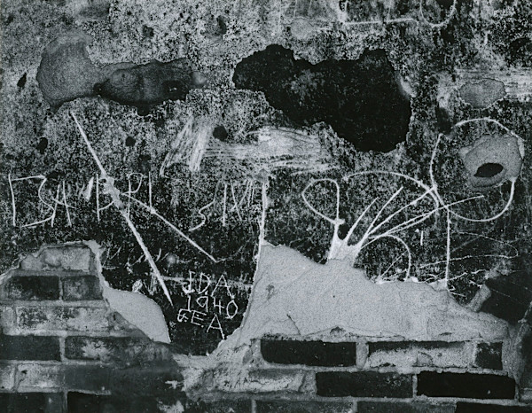 Wall Scrawls, Hornitos 1940 by Edward Weston