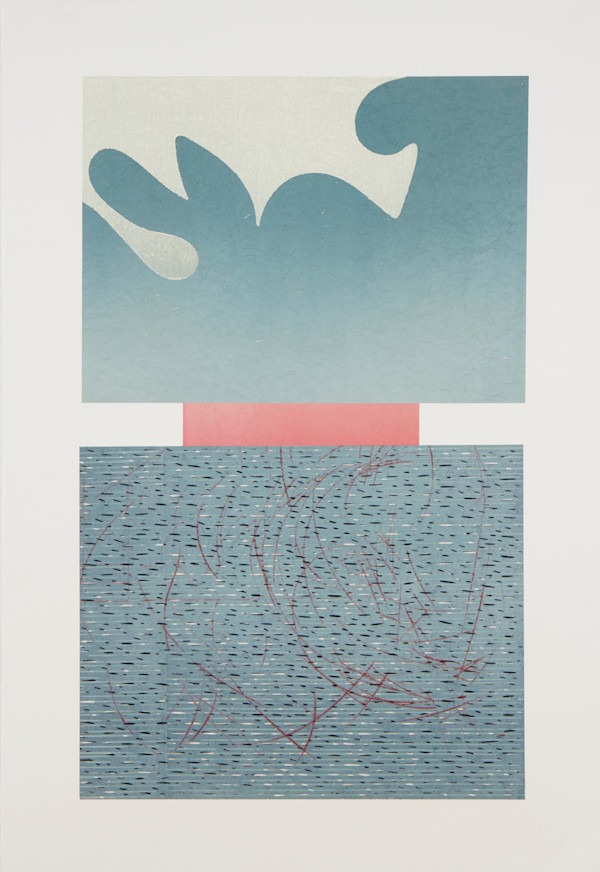 ocean and cloud by E L Schmidt