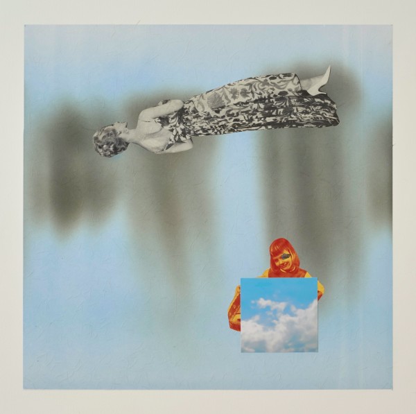 Daughter holds up the sky for mother aloof by E L Schmidt