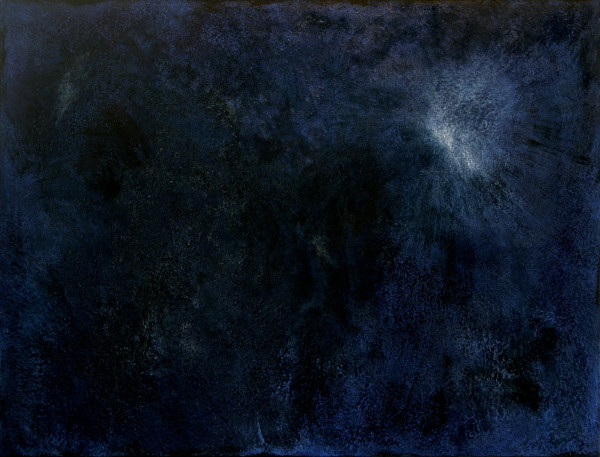 Par La Lumiere de la Lune-Original Oil Painting by K. Randall Wilcox