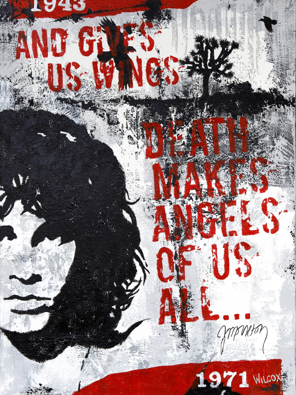 MORRISON-Death Makes Angels of Us All - Original by K. Randall Wilcox