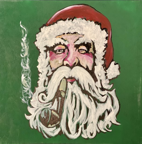 St Nick with Pipe