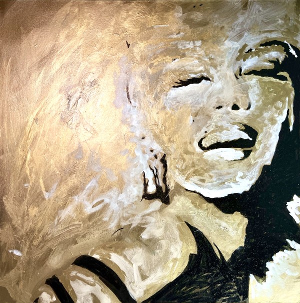 Marilyn Blow Out by Nicholas K Clark 
