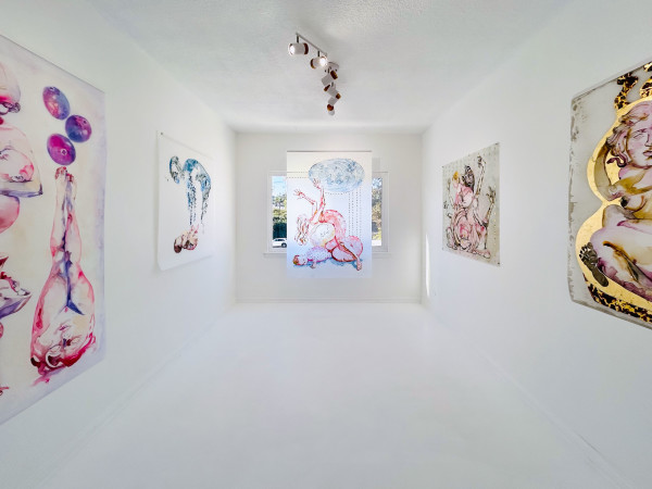 Installation: "Monstrous Mothers" solo exhibition at the Middle Room, Los Angeles
