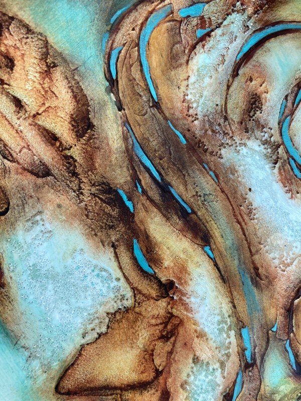 'Swirl Close Up' - Fine Art Giclée Print - A5 size  $30 - Open Edition by Jude Scott