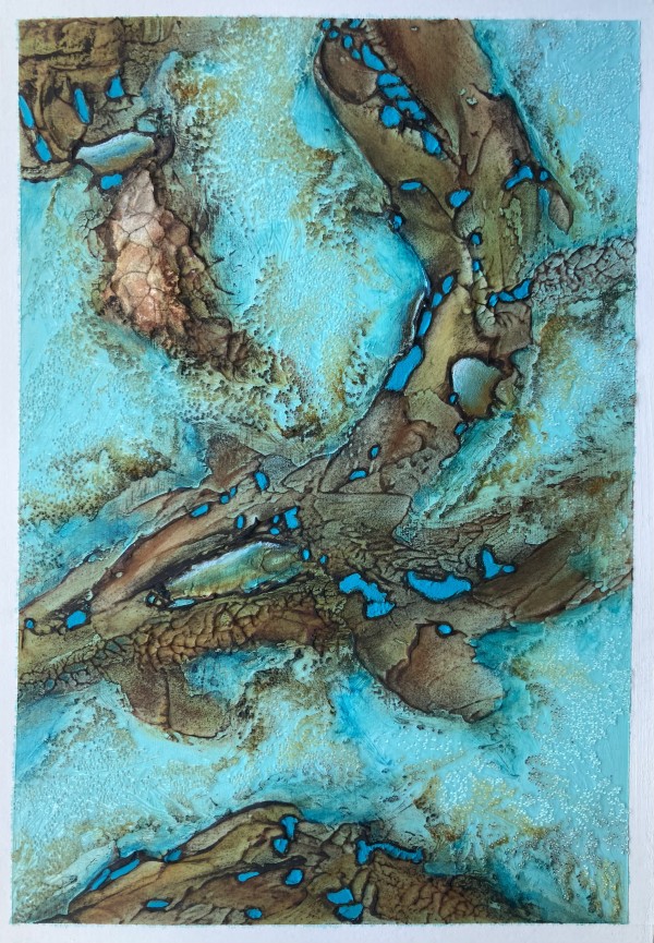 Rock Pools 7 by Jude Scott