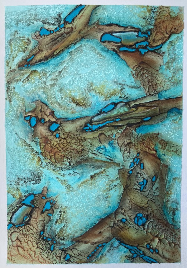 Rock Pools 8 by Jude Scott