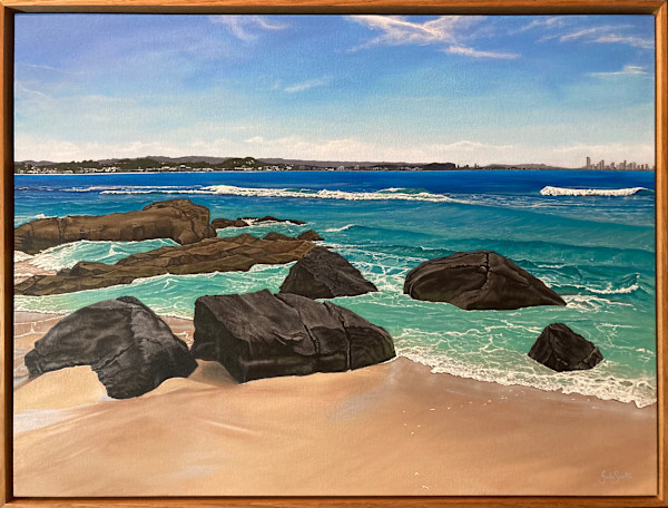 Rainbow Bay Beach by Jude Scott