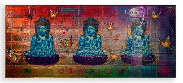 Triple Buddha by RISK